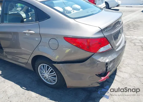 2014 Hyundai Accent Gls from USA, damaged, VIN KMHCT4AE8EU655136